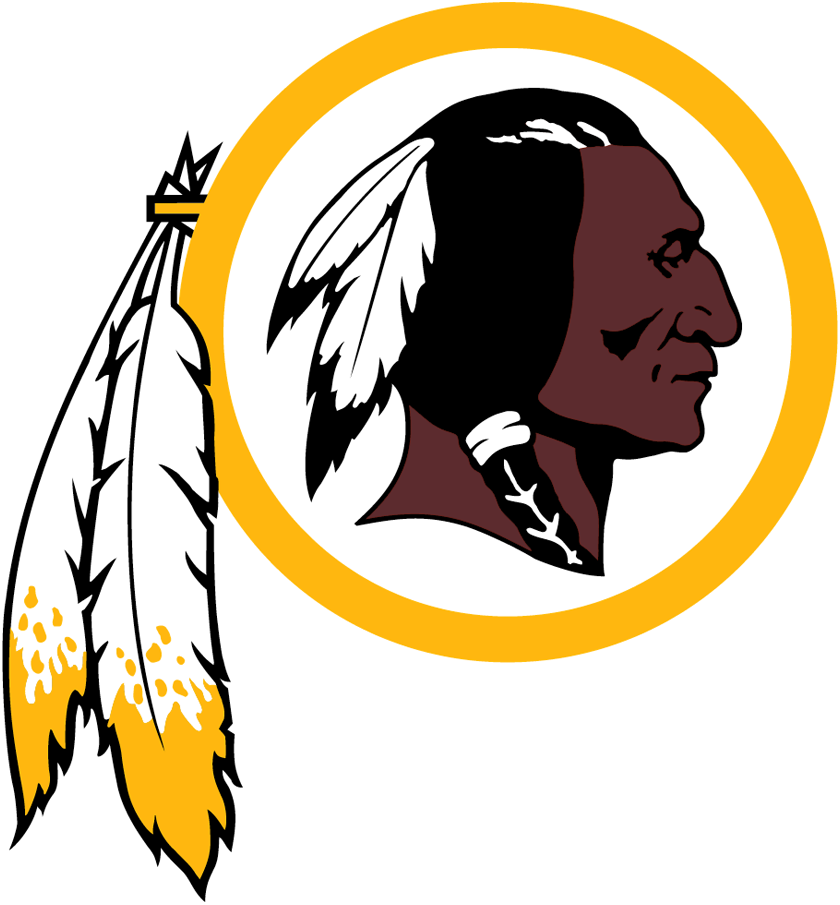 Washington Redskins logos iron-ons